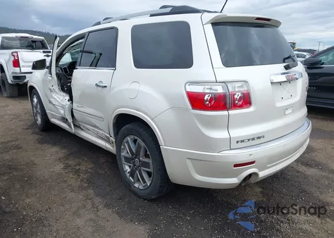 2012 GMC Acadia Denali z USA, uszkodzony, nr VIN 1GKKVTED2CJ208522